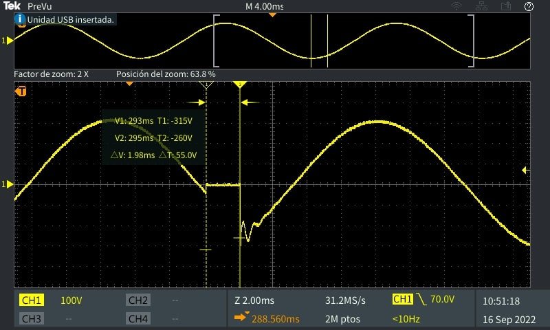 ACB-3000, 2 Milliseconds Switching When One Line Fails